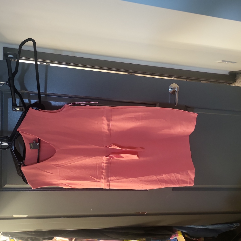 Peach dress